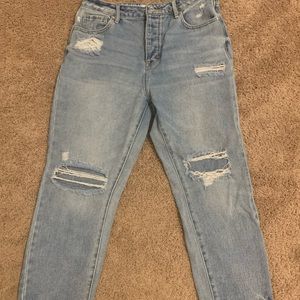pacsun mom jeans size 28